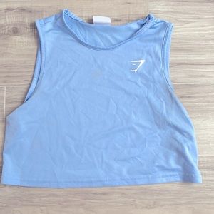 Gymshark cropped tank.